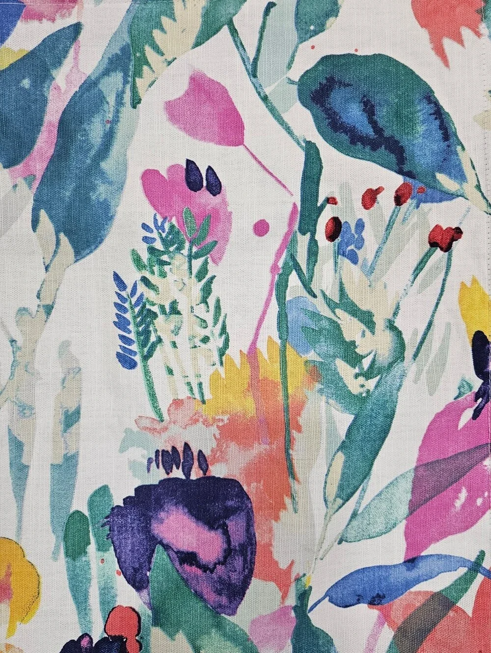 Sky Home Watercolor Spring Flowers Bright Garden STD Pillow Shams Bloomingdales